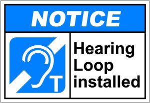 Costs of hearing loop installed.